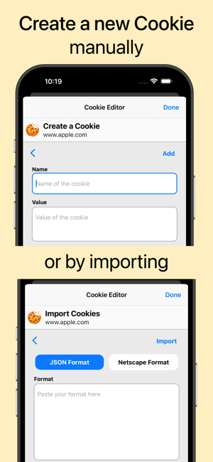 CookieEditorSafari浏览器扩展iPhone版截图4