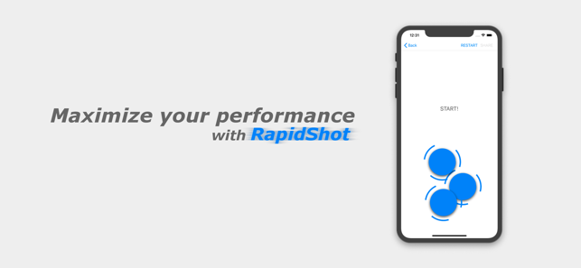 超高速统大脑训练游戏:RapidShotiPhone版截图1