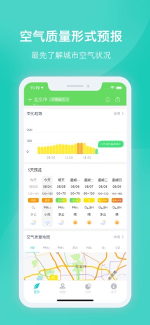 空气质量发布iPhone版截图2