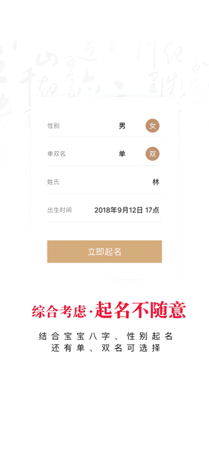 起名大全iPhone版截图2