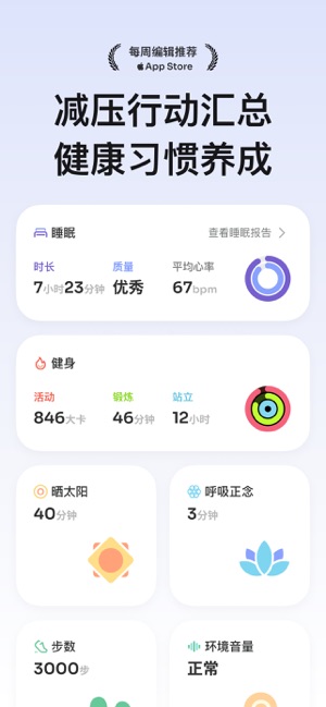 StressWatch:压力自测提醒iPhone版截图6