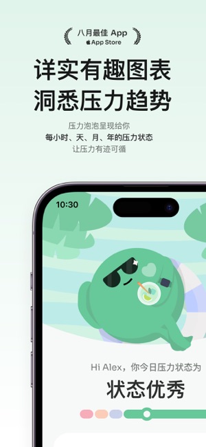 StressWatch:压力自测提醒iPhone版截图3