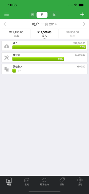 我的支出+iPhone版截图2