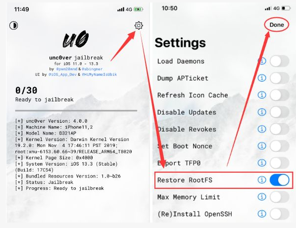 iOS 13系统所有设备恢复未越狱教程