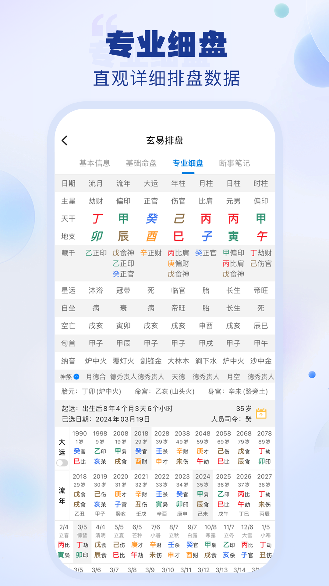 玄易排盘截图1