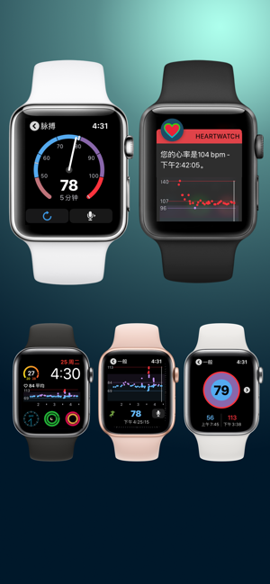 HeartWatch:心脏和活动监测器iPhone版截图5