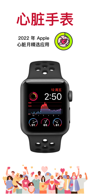 HeartWatch:心脏和活动监测器iPhone版截图1