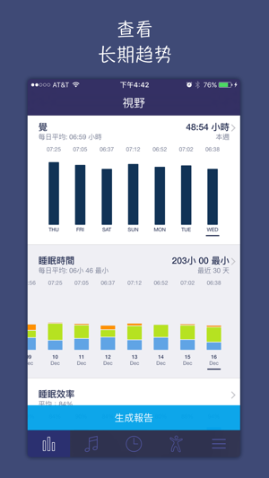 睡觉时间+:−睡眠周期追踪iPhone版截图4