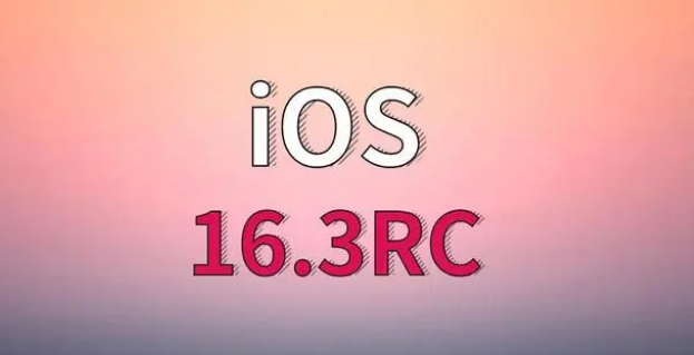 iOS 16.3 RC版升级_iOS 16.3 RC版一键刷机教程