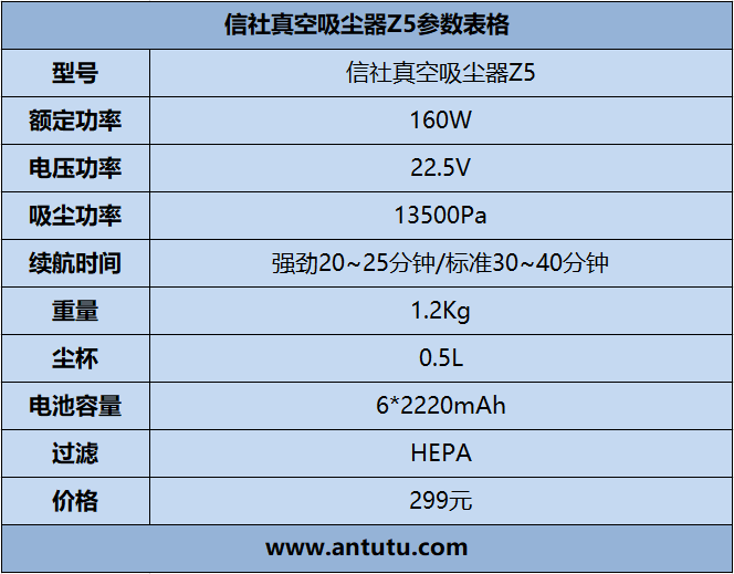 信社真空吸尘器Z5体验：249元全能选手