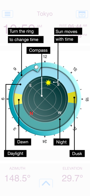 Orbit:太阳位置iPhone版截图2