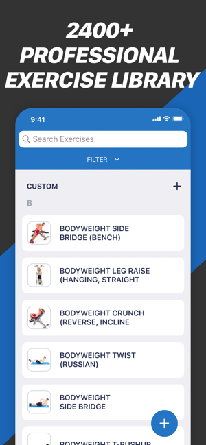 健身伙伴+：健身房锻炼iPhone版截图7