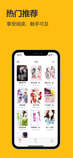 飞雨小说iPhone版截图2