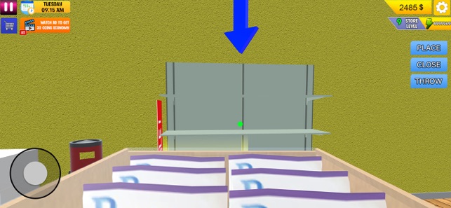 超市购物游戏3D：超市模拟器收银员游戏：收银员女孩商城游戏iPhone版截图6