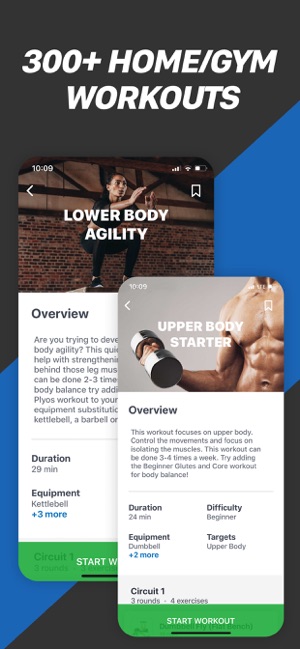 健身伙伴+：健身房锻炼iPhone版截图3