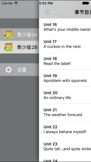 新概念英语青少版2A2BiPhone版截图4