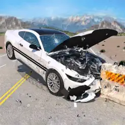 车祸和破坏模拟器3D游戏:跑车开车游戏iPhone版