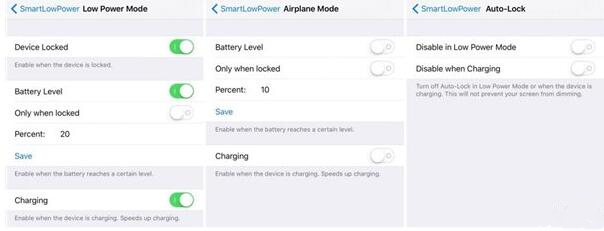 越狱SmartLowPower：能让苹果iPhone的续航更持久