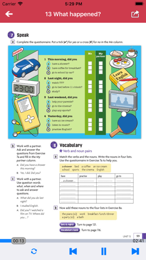 剑桥英语青少版入门基础级iPhone版截图4