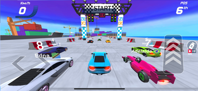 SpeedRacingCarGameiPhone版截图1