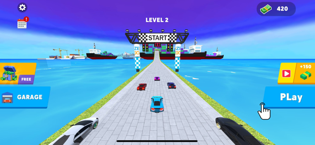 SpeedRacingCarGameiPhone版截图2