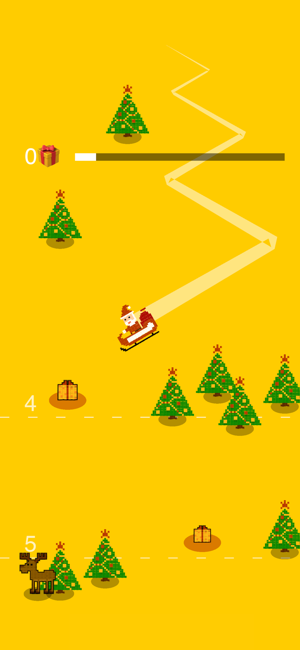 SantaClausisSkiingtoTowniPhone版截图3