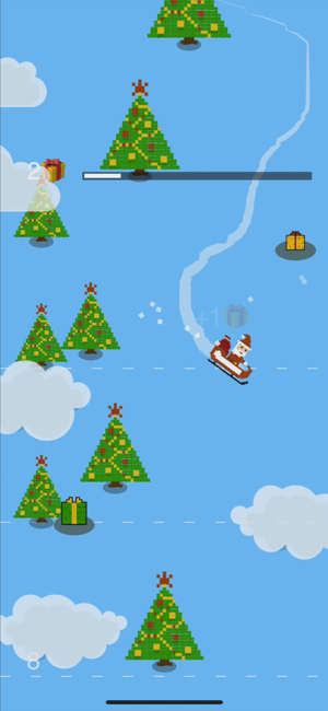 SantaClausisSkiingtoTowniPhone版截图1