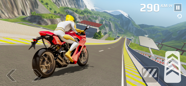 SuperheroMotoStuntsRacingiPhone版截图2