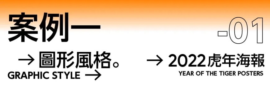 海报设计教程！4个案例教会你，虎年主题海报可以这样做！