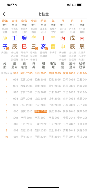八字排盘专业版iPhone版截图1