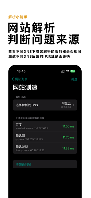 DNS测速iPhone版截图2