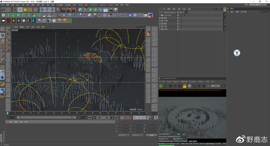 C4D教程！4种简单方法制作像素化效果