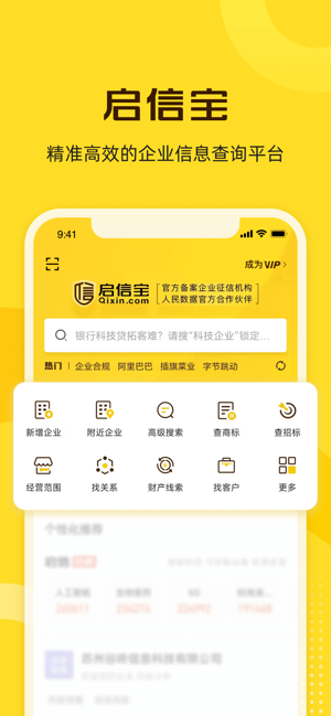 启信宝iPhone版截图2