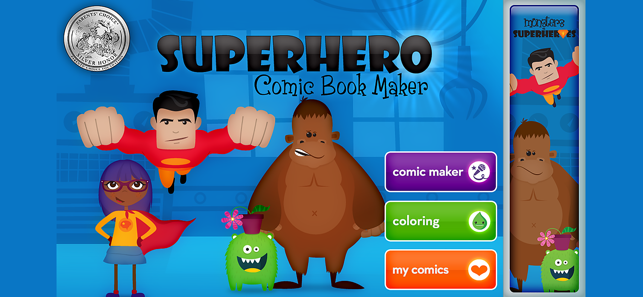 SuperheroComicBookMakeriPhone版截图1