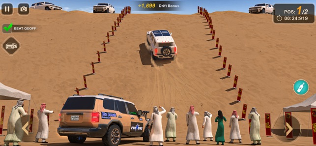 DirtTrackRallyCarGamesiPhone版截图3