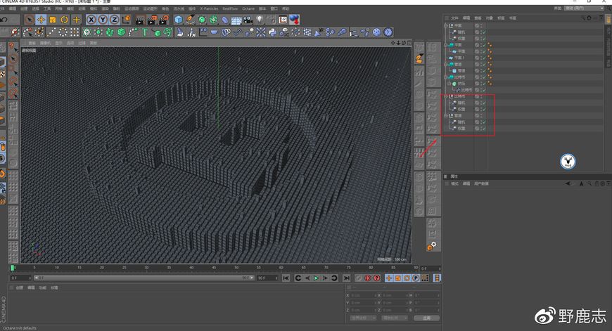 C4D教程！4种简单方法制作像素化效果