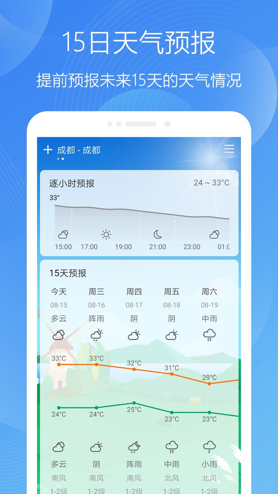 极简天气鸿蒙版截图2