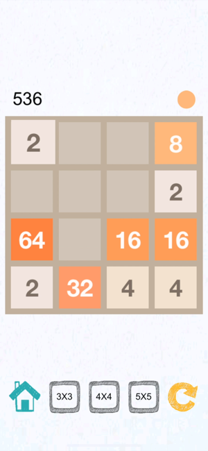 2048(3x3,4x4,5x5)AIiPhone版截图1