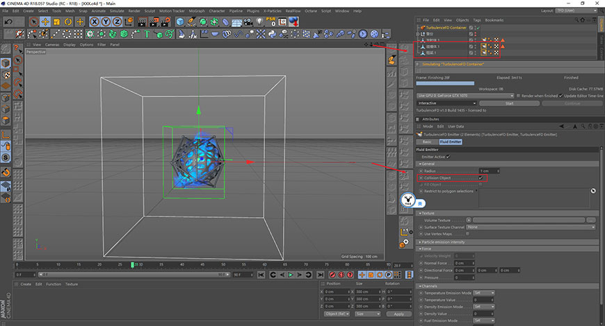 C4D教程！TFD详细概述及烟雾动画小案例