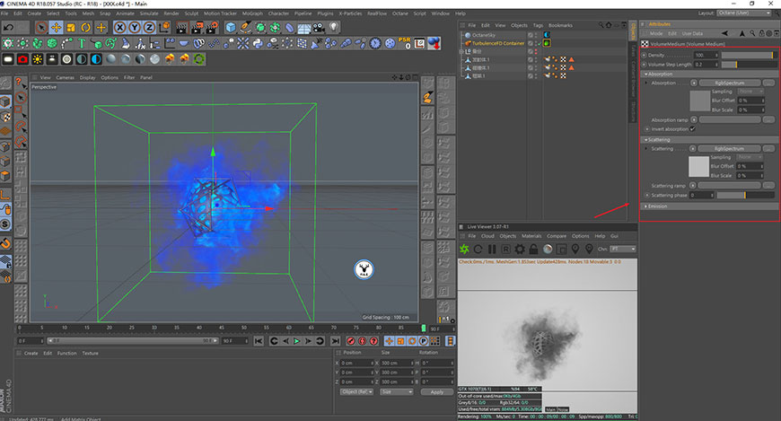 C4D教程！TFD详细概述及烟雾动画小案例