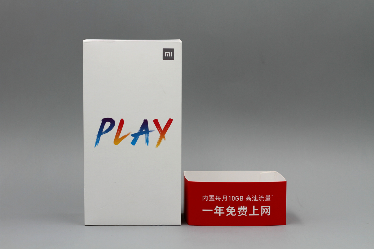 自带流量任性用！小米Play开箱图赏