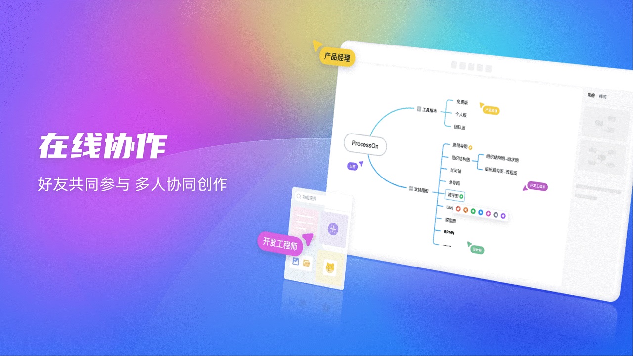 思维导图流程图ProcessOnPC版截图3