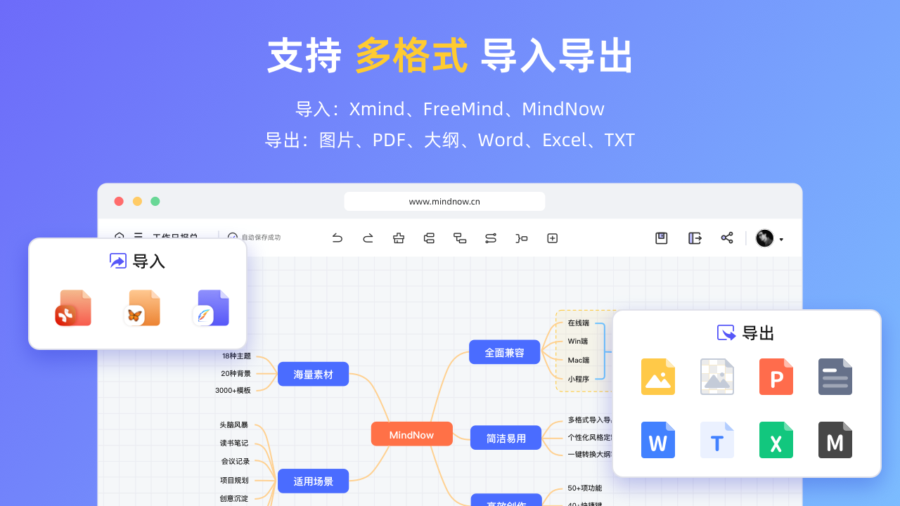 思维导图MindNowPC版截图5