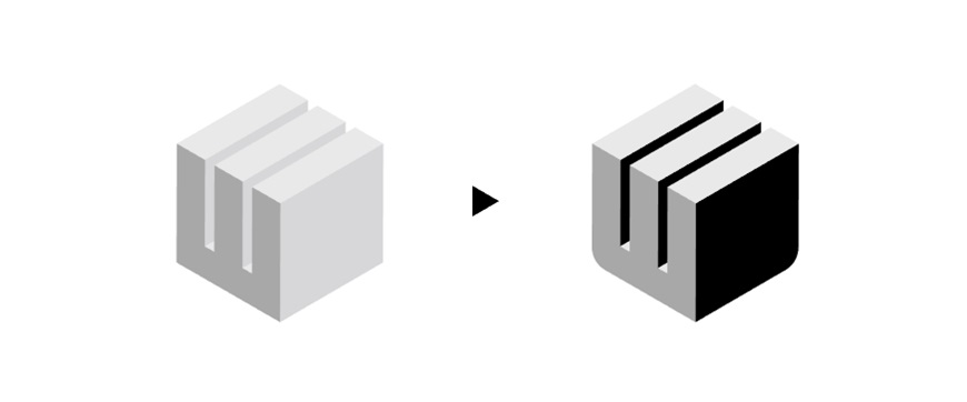 这LOGO怎么做？第3期-用3D效果直接生成立体图形