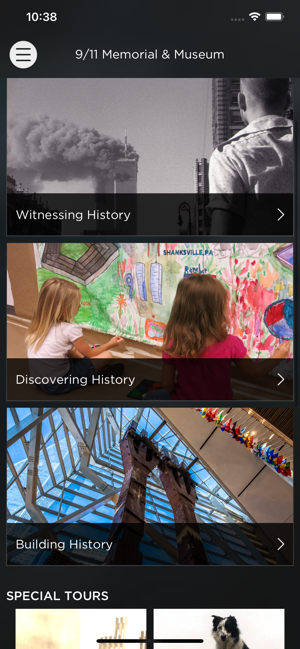 9/11博物馆语音导览iPhone版截图2
