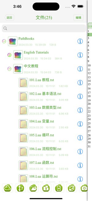 LuaIDE清新版iPhone版截图5