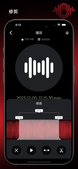 录音机专业版和编辑器iPhone版截图5