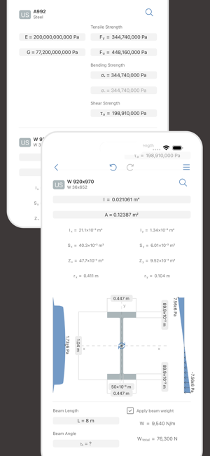 梁的挠度ProiPhone版截图10