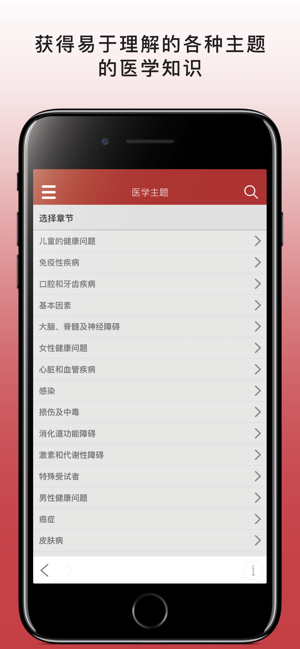 默沙东诊疗手册（大众版）iPhone版截图2