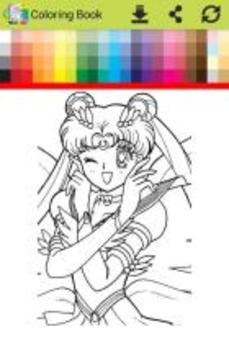 Coloring sailor beauty new截图1